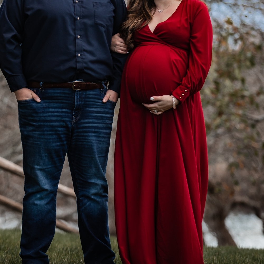 Baltic Born Burgundy Maxi Dress